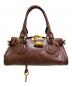Chloe（クロエ）の古着「PADDINGTON SHOULDER BAG/パディントンショルダーバッグ」｜ブラウン