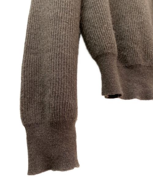 THE ROW（ザ ロウ）THE ROW (ザ ロウ) カシミヤタートルネックニット ブラウン サイズ:Sの古着・服飾アイテム