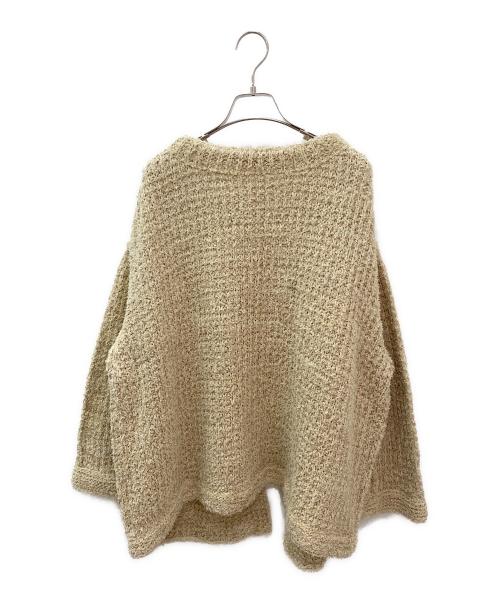 Maison Margiela（メゾンマルジェラ）Maison Margiela (メゾンマルジェラ) ニットカーディガン ベージュ サイズ:Sの古着・服飾アイテム