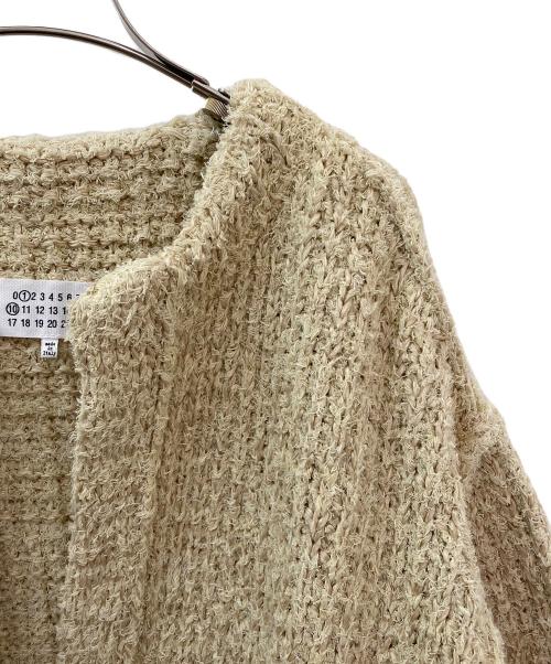 Maison Margiela（メゾンマルジェラ）Maison Margiela (メゾンマルジェラ) ニットカーディガン ベージュ サイズ:Sの古着・服飾アイテム