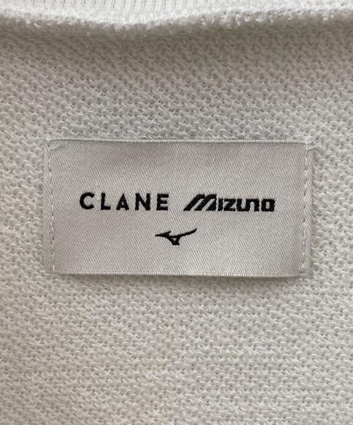 CLANE（クラネ）CLANE (クラネ) MIZUNO (ミズノ) POLYSPAN HALF ZIP SWEATSHIRT ホワイト サイズ:1の古着・服飾アイテム