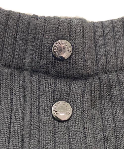 MONCLER GENIUS（モンクレール ジーニアス）MONCLER GENIUS (モンクレール ジーニアス) ニットレギンスパンツ ブラック サイズ:Sの古着・服飾アイテム