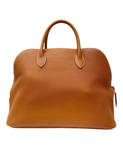 HERMES（エルメス）HERMES (エルメス) ボリード 31/ゴールドカラー/クシュベル/□E刻印2001年製 ゴールド サイズ:31.0cmの古着・服飾アイテム