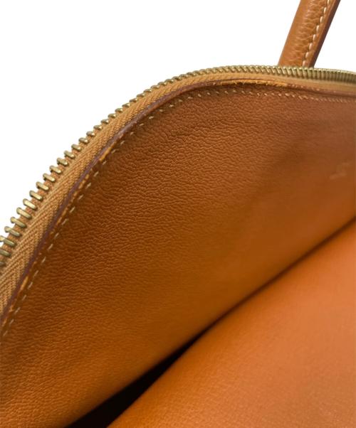 HERMES（エルメス）HERMES (エルメス) ボリード 31/ゴールドカラー/クシュベル/□E刻印2001年製 ゴールド サイズ:31.0cmの古着・服飾アイテム