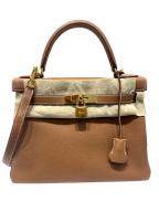 HERMESエルメス）の古着「Kelly 28 ケリー 28/内縫い/トゴ/ゴールド/Z刻印：2021年製造/ゴールド金具」｜ゴールド