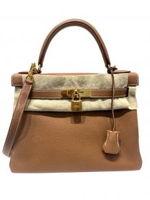HERMES（エルメス）の古着「Kelly 28 ケリー 28/内縫い/トゴ/ゴールド/Z刻印：2021年製造/ゴールド金具」｜ゴールド
