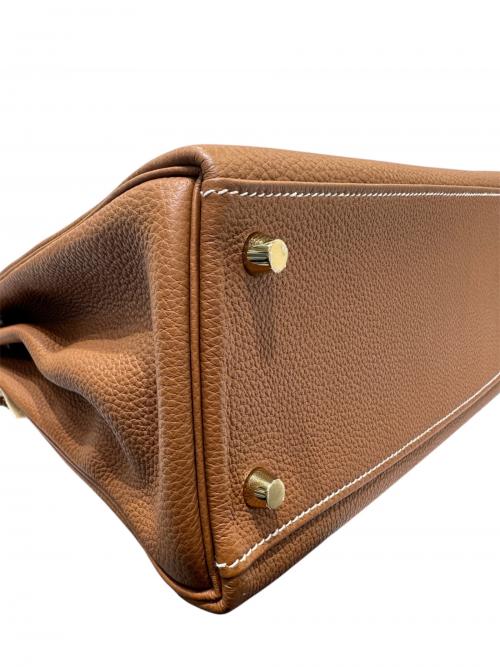 HERMES（エルメス）HERMES (エルメス) Kelly 28 ケリー 28/内縫い/トゴ/ゴールド/Z刻印：2021年製造/ゴールド金具 ゴールド サイズ:28の古着・服飾アイテム