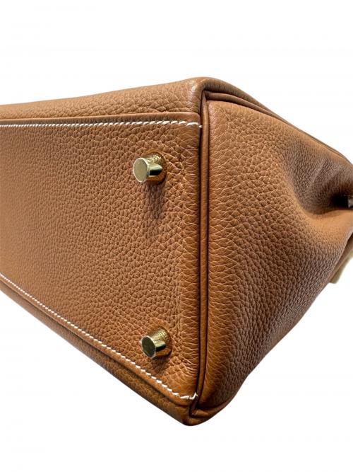 HERMES（エルメス）HERMES (エルメス) Kelly 28 ケリー 28/内縫い/トゴ/ゴールド/Z刻印：2021年製造/ゴールド金具 ゴールド サイズ:28の古着・服飾アイテム