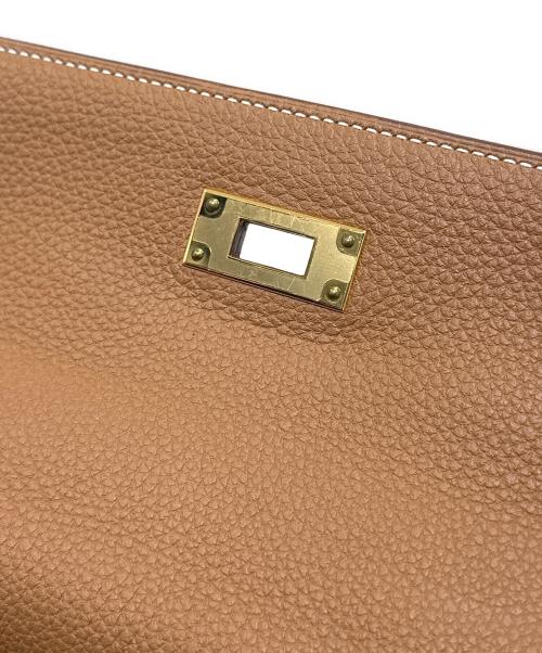 HERMES（エルメス）HERMES (エルメス) Kelly 28 ケリー 28/内縫い/トゴ/ゴールド/Z刻印：2021年製造/ゴールド金具 ゴールド サイズ:28の古着・服飾アイテム