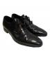 中古・古着 PRADA (プラダ) プレーントゥシューズ ブラック サイズ:6：30000円