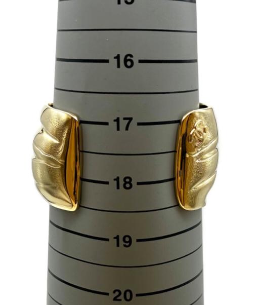 CHANEL（シャネル）CHANEL (シャネル) Twisted Ribbon Bangle/ツイストリボンバングル/ABH139-B23687-U8105 ゴールド サイズ:L/18.5cmの古着・服飾アイテム