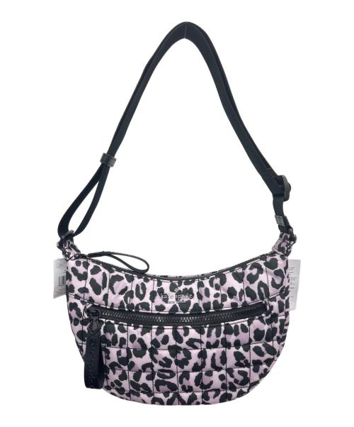 Kate Spade（ケイトスペード）Kate Spade (ケイトスペード) レオパードショルダーバッグ ピンクの古着・服飾アイテム