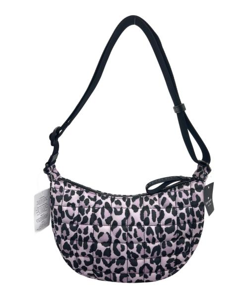 Kate Spade（ケイトスペード）Kate Spade (ケイトスペード) レオパードショルダーバッグ ピンクの古着・服飾アイテム