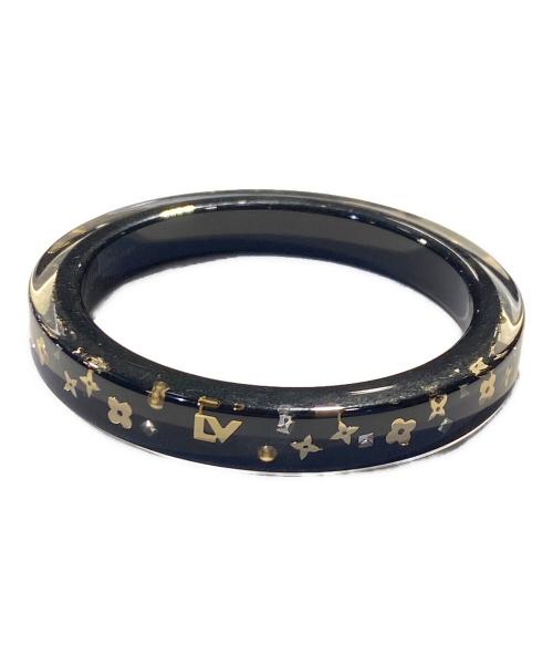 LOUIS VUITTON（ルイ ヴィトン）LOUIS VUITTON (ルイ ヴィトン) ブラスレ・アンクルージョンアールデコTPM ブラック サイズ:S+の古着・服飾アイテム