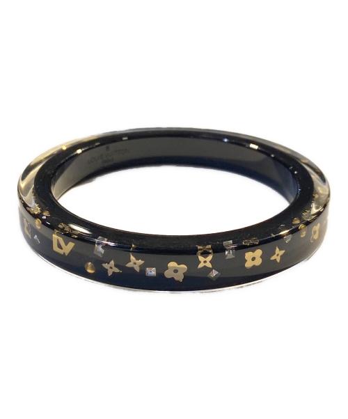 LOUIS VUITTON（ルイ ヴィトン）LOUIS VUITTON (ルイ ヴィトン) ブラスレ・アンクルージョンアールデコTPM ブラック サイズ:S+の古着・服飾アイテム