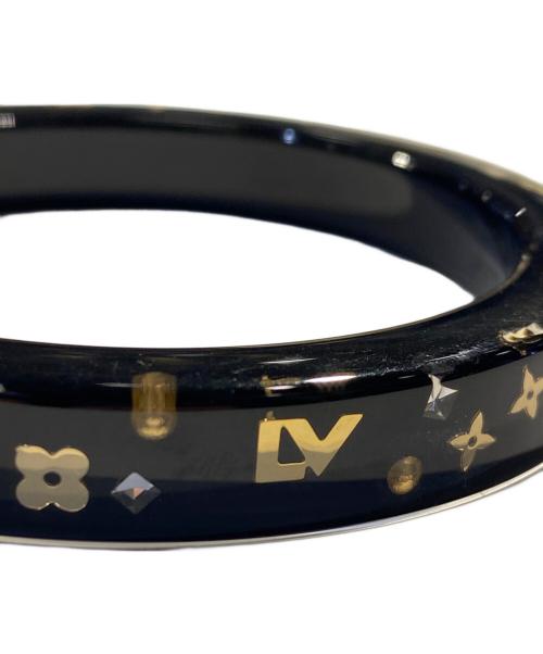 LOUIS VUITTON（ルイ ヴィトン）LOUIS VUITTON (ルイ ヴィトン) ブラスレ・アンクルージョンアールデコTPM ブラック サイズ:S+の古着・服飾アイテム