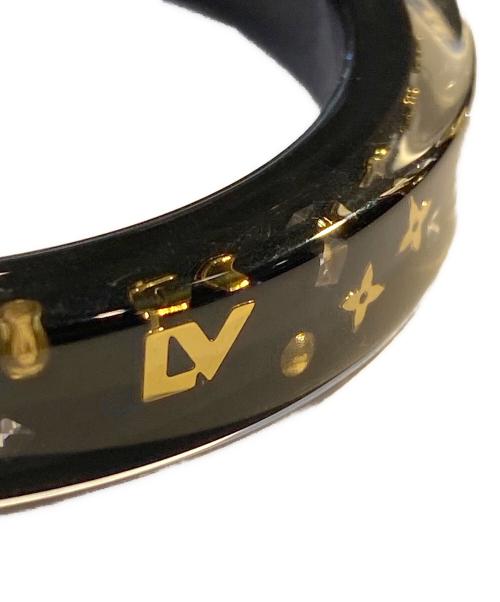LOUIS VUITTON（ルイ ヴィトン）LOUIS VUITTON (ルイ ヴィトン) ブラスレ・アンクルージョンアールデコTPM ブラック サイズ:S+の古着・服飾アイテム