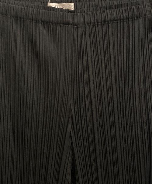 PLEATS PLEASE（プリーツプリーズ）PLEATS PLEASE (プリーツプリーズ) プリーツパンツ ブラック サイズ:3の古着・服飾アイテム