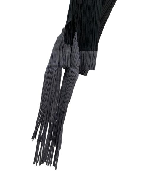 PLEATS PLEASE（プリーツプリーズ）PLEATS PLEASE (プリーツプリーズ) プリーツパンツ ブラック サイズ:3の古着・服飾アイテム