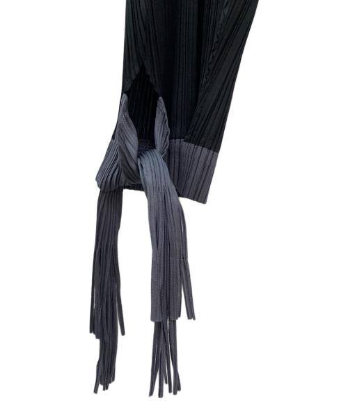 PLEATS PLEASE（プリーツプリーズ）PLEATS PLEASE (プリーツプリーズ) プリーツパンツ ブラック サイズ:3の古着・服飾アイテム