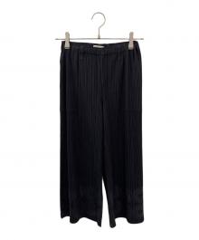 PLEATS PLEASE（プリーツプリーズ）の古着「プリーツパンツ」｜ブラック