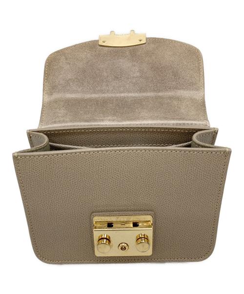 FURLA（フルラ）FURLA (フルラ) メトロポリスチェーンバッグ グレーの古着・服飾アイテム