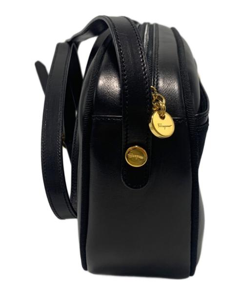 Salvatore Ferragamo（サルヴァトーレ フェラガモ）Salvatore Ferragamo (サルヴァトーレ フェラガモ) ショルダーバッグ ブラックの古着・服飾アイテム