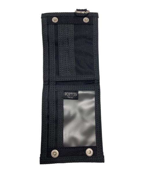 PORTER（ポーター）PORTER (ポーター) 2つ折り財布 ブラックの古着・服飾アイテム