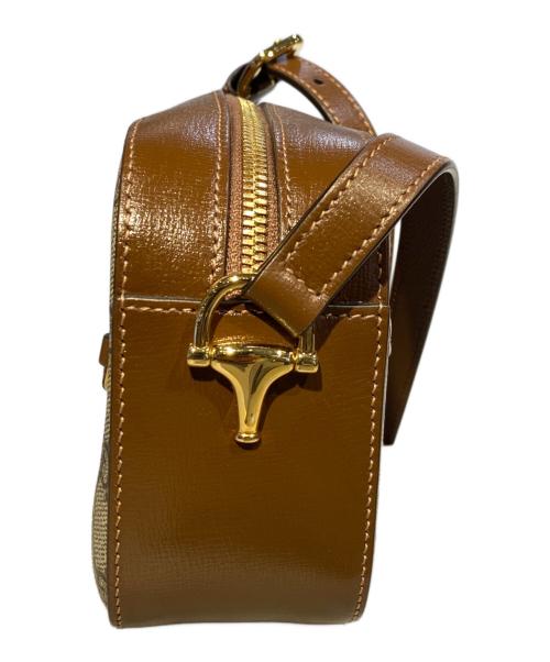 GUCCI（グッチ）GUCCI (グッチ) ホースビット1955　ショルダーバッグ ブラウンの古着・服飾アイテム