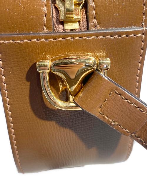 GUCCI（グッチ）GUCCI (グッチ) ホースビット1955　ショルダーバッグ ブラウンの古着・服飾アイテム