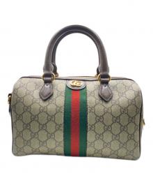GUCCI（グッチ）の古着「ボストンバッグ」｜ブラウン