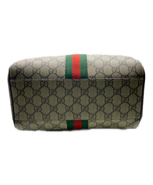 GUCCI（グッチ）GUCCI (グッチ) ボストンバッグ ブラウンの古着・服飾アイテム