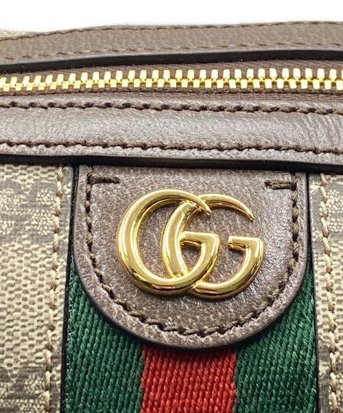 GUCCI（グッチ）GUCCI (グッチ) ボストンバッグ ブラウンの古着・服飾アイテム