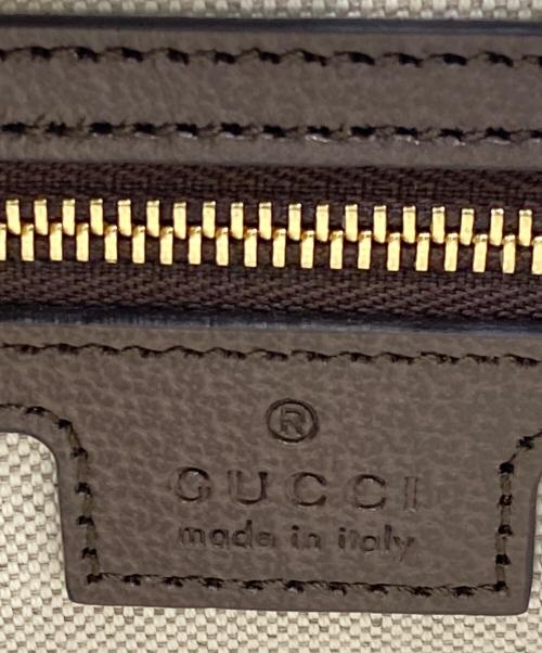 GUCCI（グッチ）GUCCI (グッチ) ボストンバッグ ブラウンの古着・服飾アイテム