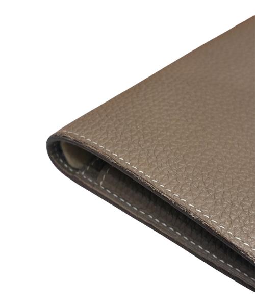 HERMES（エルメス）HERMES (エルメス) ドゴンデュオ/シルバー金具/トリヨンクレマンス/エトゥープ/Y刻印/2020年  エトゥープの古着・服飾アイテム