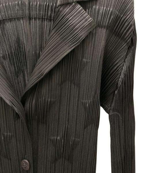 PLEATS PLEASE（プリーツプリーズ）PLEATS PLEASE (プリーツプリーズ) プリーツブラウス ブラック サイズ:３の古着・服飾アイテム