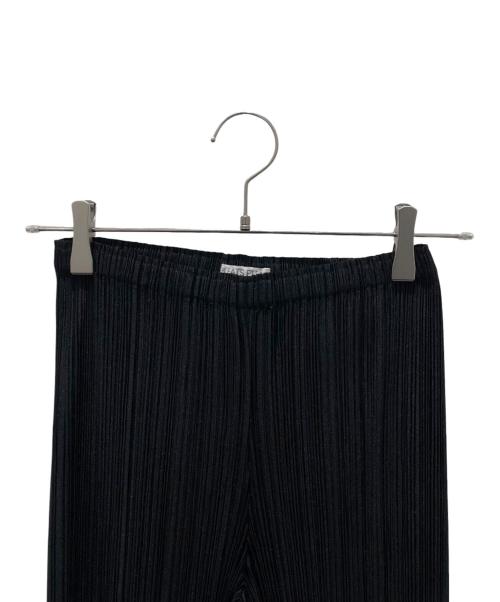 PLEATS PLEASE（プリーツプリーズ）PLEATS PLEASE (プリーツプリーズ) Pleated Pants プリーツパンツ ブラック サイズ:3の古着・服飾アイテム