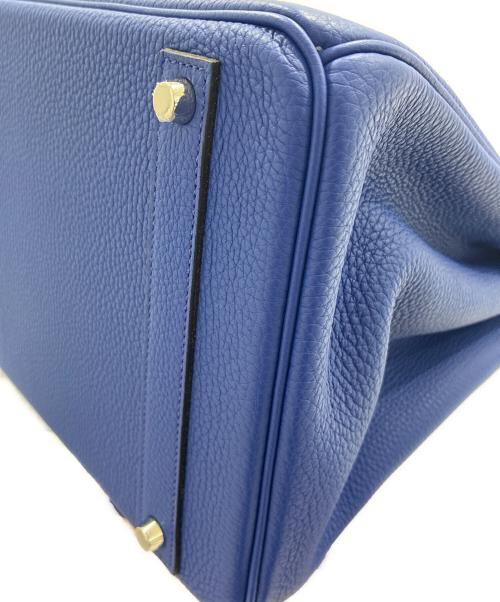 HERMES（エルメス）HERMES (エルメス) バーキン40/シルバー金具/トゴ/U刻印/Birkin40 Togo/Palladium Hardware  ブルーロワイヤル サイズ:40の古着・服飾アイテム