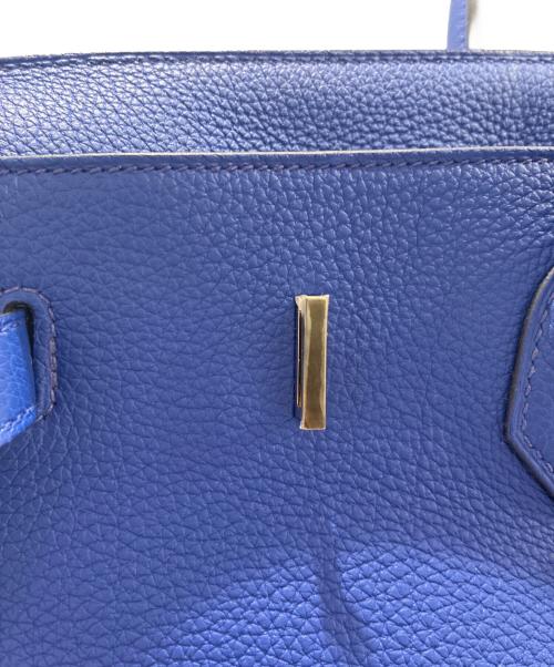 HERMES（エルメス）HERMES (エルメス) バーキン40/シルバー金具/トゴ/U刻印/Birkin40 Togo/Palladium Hardware  ブルーロワイヤル サイズ:40の古着・服飾アイテム