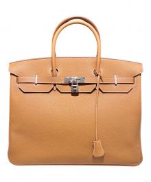 HERMES（エルメス）の古着「Birkin 40 バーキン40 トゴ ゴールド U刻印：2022年製造 シルバー金具」｜ゴールド