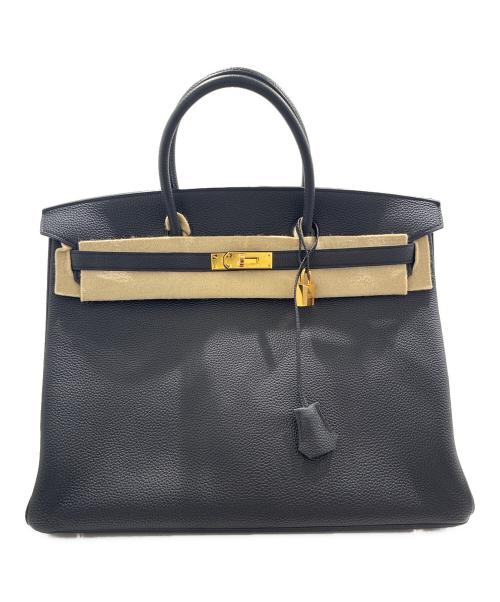 HERMES（エルメス）HERMES (エルメス) Birkin40 Noir Black/バーキン40/ノワール/ゴールド金具/トリヨンクレマンス/C刻印:2018年製 ブラック サイズ:40の古着・服飾アイテム