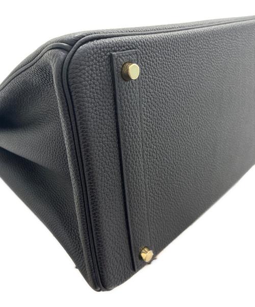 HERMES（エルメス）HERMES (エルメス) Birkin40 Noir Black/バーキン40/ノワール/ゴールド金具/トリヨンクレマンス/C刻印:2018年製 ブラック サイズ:40の古着・服飾アイテム