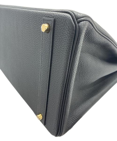 HERMES（エルメス）HERMES (エルメス) Birkin40 Noir Black/バーキン40/ノワール/ゴールド金具/トリヨンクレマンス/C刻印:2018年製 ブラック サイズ:40の古着・服飾アイテム