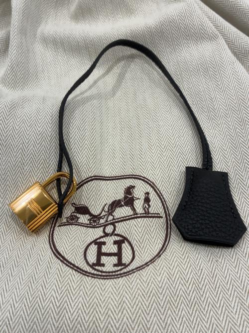 HERMES（エルメス）HERMES (エルメス) Birkin40 Noir Black/バーキン40/ノワール/ゴールド金具/トリヨンクレマンス/C刻印:2018年製 ブラック サイズ:40の古着・服飾アイテム
