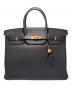 HERMES（エルメス）の古着「Birkin40 Noir Black/バーキン40/ノワール/ゴールド金具/トリヨンクレマンス/C刻印:2018年製」｜ブラック