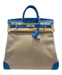 HERMES（エルメス）の古着「オータクロア 40/Haut à Courroies 40/トゴ×トワルアッシュ/ブルー系/Z刻印：2021年製」｜ブルー