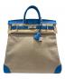 HERMES（エルメス）の古着「オータクロア 40/Haut à Courroies 40/トゴ×トワルアッシュ/ブルー系/Z刻印：2021年製」｜ブルー