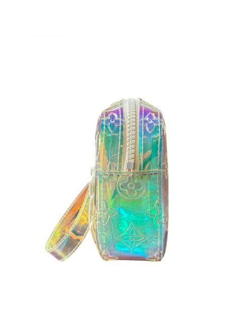 LOUIS VUITTON（ルイ ヴィトン）LOUIS VUITTON (ルイ ヴィトン) ポシェット・ヴォルガ M55261 モノグラム・プリズム メタリックの古着・服飾アイテム