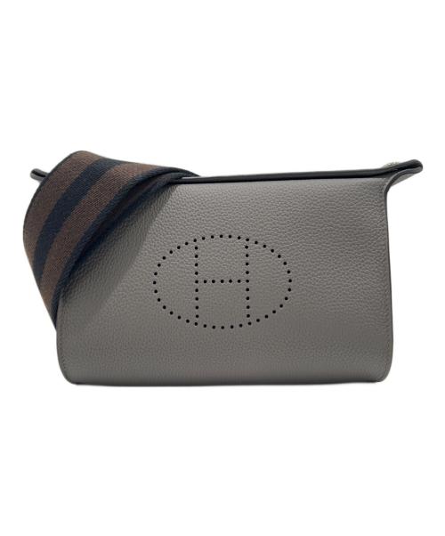 HERMES（エルメス）HERMES (エルメス) ヴィドポッシュ/Sac Hermes Videpoches/トリヨンクレマンス/グリメイヤー/W刻印：2024年製 グレー サイズ:-の古着・服飾アイテム