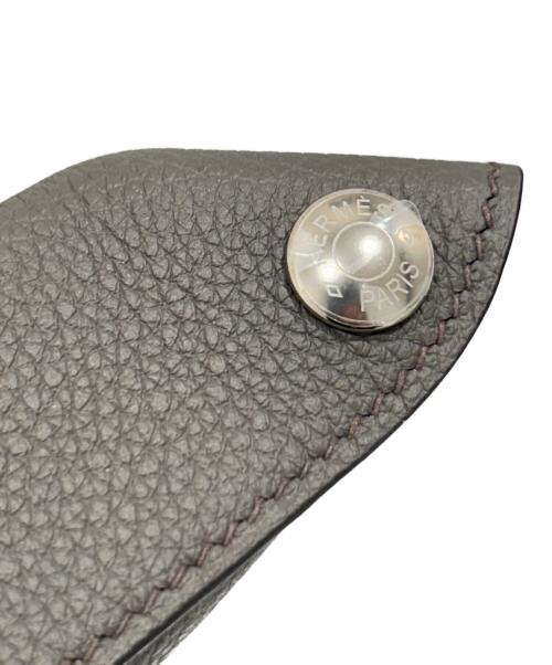 HERMES（エルメス）HERMES (エルメス) ヴィドポッシュ/Sac Hermes Videpoches/トリヨンクレマンス/グリメイヤー/W刻印：2024年製 グレー サイズ:-の古着・服飾アイテム
